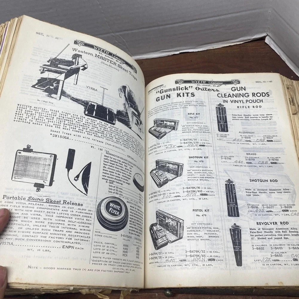 Wyeth Co General Merchandise Catalog 1966-1971 Housewares Hardware Vintage